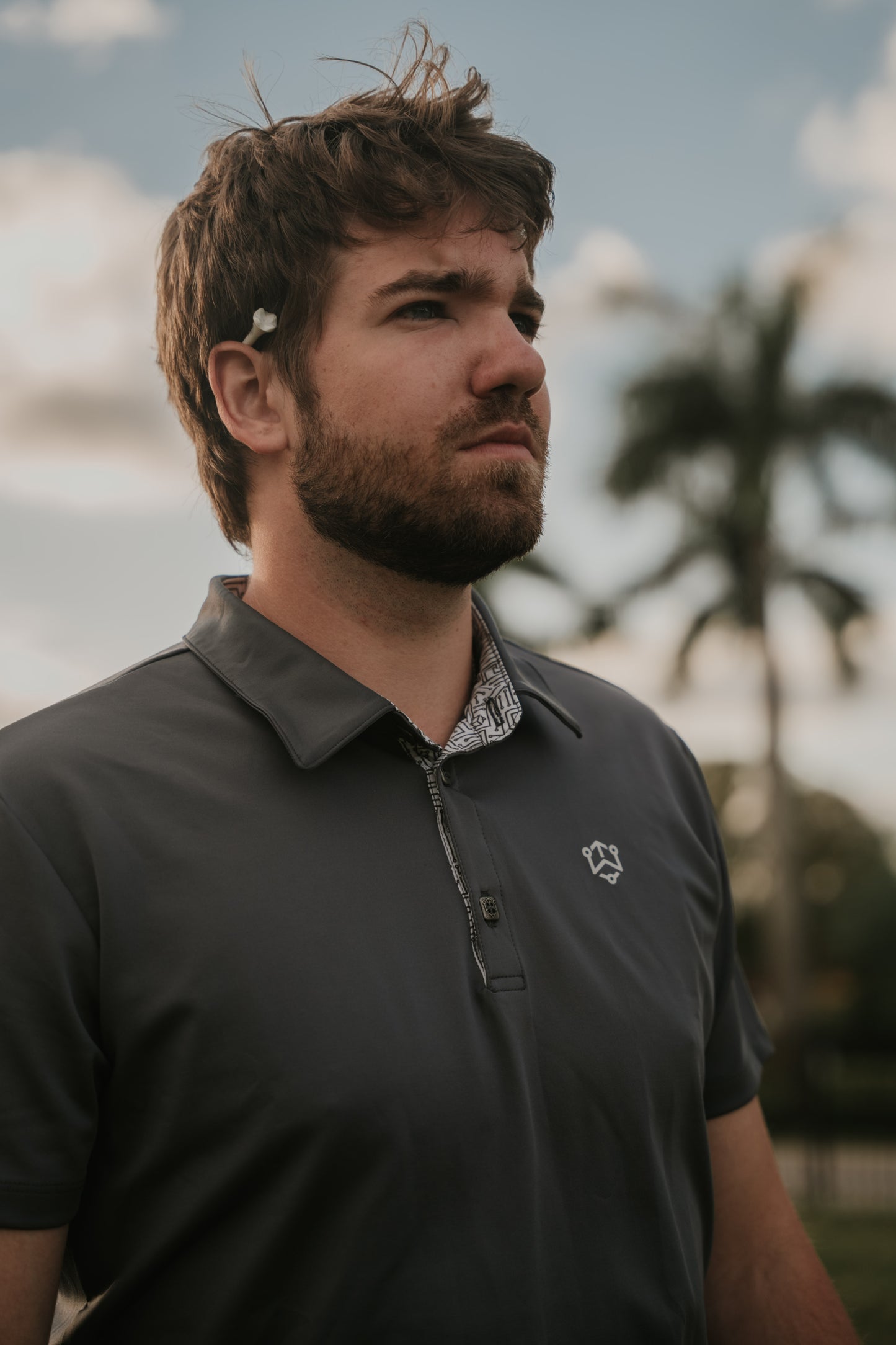 WeberTech Polo - Columbo (Dark Gray)